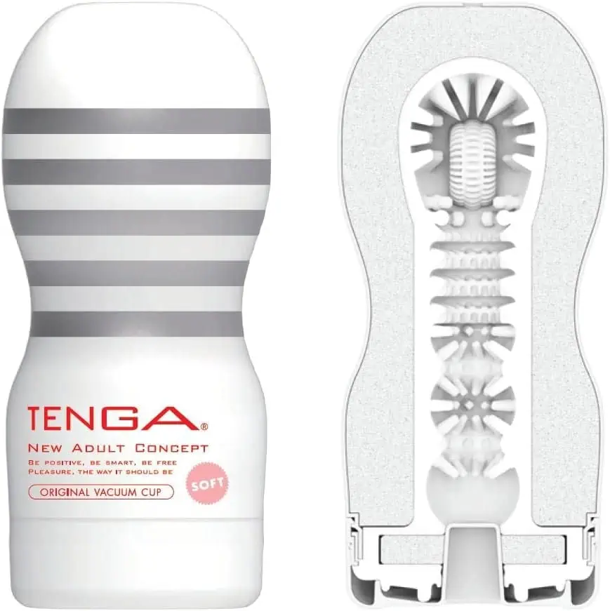 (T-02)TENGA ORIGINAL VACUUM CUP SOFT
